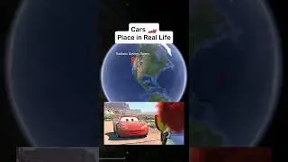 Cars Place in Real Life Found on Google Earth 