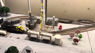 C&L 2' x 4' N Scale Layout - Mock Up New Trees and Stuff