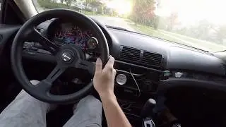 TURBO E46 POV - THE M54 IS A MONSTER!