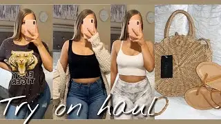 FOREVER 21 TRY ON HAUL + ZARA AND MARSHALLS | AMANDA PARIS