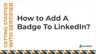 How to Add Your Badge To LinkedIn in 30 Seconds!