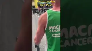 Hyrox London 2024 - Sled Push