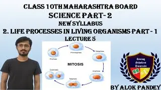 Mitosis | Types of Cell Division: An Essential Life Process | Living Organisms | RST |By Alok Pandey