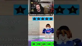 Roblox BUT I Joined Random Karaoke Rooms…