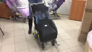 Санки коляска Тимка 2 универсальные