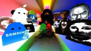 Apple Angry Munci, Xiaomi Munci, Rosalia Bizcochito, Samsung And Munci Family Nextbot Gmod