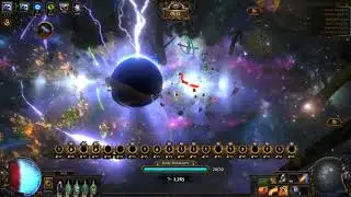 Разряд воспламенения Маг стихий пое 3.14 фарм T16 карт Elementalist poe