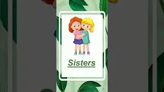 Family Relationship vocabulary #english #shorts