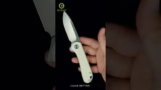 CIVIVI Elememtum with ivory frag G10 scales
