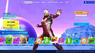 ALL SKINS  in the Fortnite Season 4 Battle Pass! (Showcase)