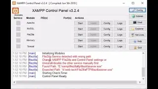 How to solve Appache / MySQL error in Xamp Server