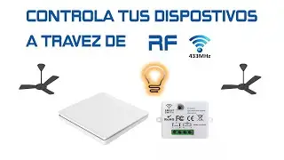 interruptor de RF para controlar controlar dispositivos electricos