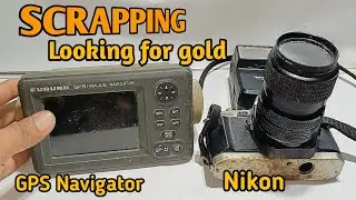 LOOKING FOR GOLD ON OLD CAMERA AND GPS NAVIGATOR