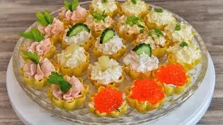 TOP 10: SNACKS for the holiday table. SNACKS FOR NEW YEAR'S EVE