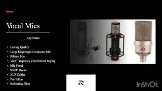 What Type of Vocal Mic is Needed for a Home Recording Studio