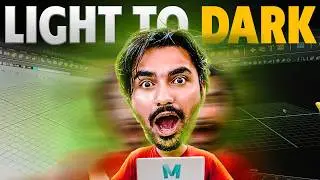 DARK THEME IN 1 MINUTE🔥⌛ : MAYA beginners tutorial (English Subtitles)