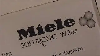 Miele Softtronic W 204 WaterControl System - Waschmaschine.
