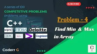 Find Minimum and Maximum Element in an Array | Easy Step-by-Step Tutorial
