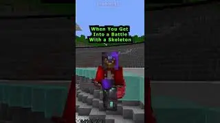 How To Fight Minecraft Skeletons #minecraft