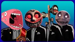THOMAS TRAIN & SIREN HEAD & TRAIN EATER   Coffin Dance Song (Cover)