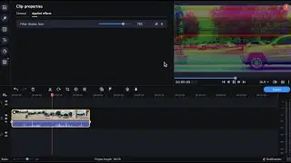 How to Add Buffering / Glitching Effect To Your Video - Movavi Video Editor Plus (2022) Tutorial
