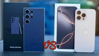 iPhone 16 Pro Max Vs Samsung S24 Ultra Which one to Buy..? Full comparison in Telugu on PocketTech