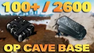 Rust NEW Unraidable Cave Base