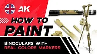 HOW TO PAINT BINOCULARS | REAL COLORS MARKERS | RUBÉN GONZÁLEZ