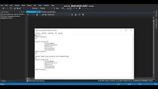 Create a View on Visual Studio to import records from SQL Server into Excel