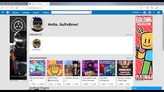 МОЙ НОВЫЙ АККАУНТ В Roblox?