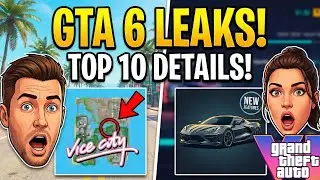 GTA 6 - Top 10 Leaked Details !