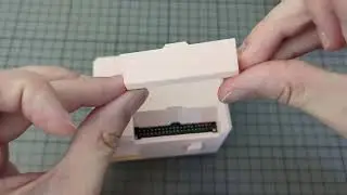 Assembly (door): Enclosure for Raspberry Pi 4 Model B and UPS HAT (B) by waveshare