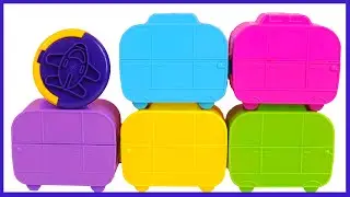 Aprende los colores y las formas con las sorpresas de plastilina de Peppa Pig