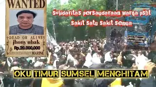 POLRES OKU TIMUR SUMATERA SELATAN MENGHITAM
