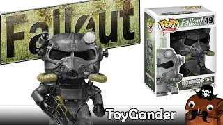 Fallout 4 Funko Pop! Brotherhood of Steel Toy Unboxing and Review