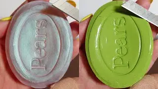 Soap Carving ASMR Relaxing Sounds no talking Satisfying ASMR Video #carvingsoap #acmp #soapcutting