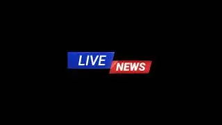 Video Overlay Effect #45 | Live News Effect | No Copyright Effect