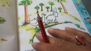 class-2 sub-english lesson-2 ( A RABBIT AND TWO DUCKS )