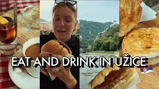 UŽICE - MUST TRY Serbian FOOD and PLACES to visit | Hidden Gem of SERBIA 🇷🇸 prt.2