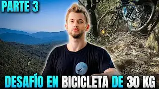 ESCALAMOS UNA MONTAÑA CARGANDO CON UNA BICI DE 30 KG! 24HORAS EN BICI PARTE 3