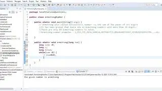 how to check the given number is Armstrong Number?