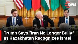 Trump, JD Vance & Marco Rubio on Kazakhstan's Israel Recognition, Gaza Ceasefire Plan | AC1G