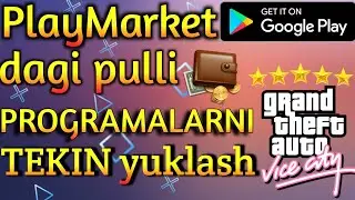 Play Marketdagi pulli ilovalarni tekinga yuklash//Pulli programmalarni tekinga skachat qilish