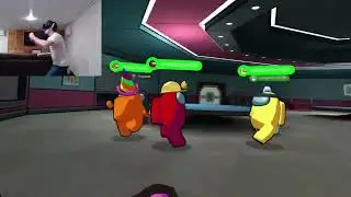 Trolling in Among Us VR LIVE
