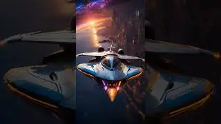 Spaceship Moving In Outer Space #spaceship #animation #outerspace #3d