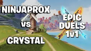 EL PVP MÁS LARGO 😱 Ninjaprox vs Crystal | EPIC DUELS 1v1 🔥 CREATIVE DESTRUCTION 🔥