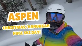 SKIING IN ASPEN FOR CHRISTMAS/FIRST NIGHT OF HANUKKAH! | ARW VLOGS!