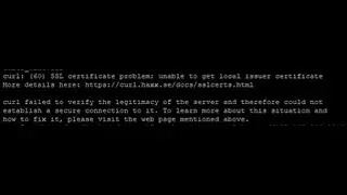 curl https error - curl dengan target https