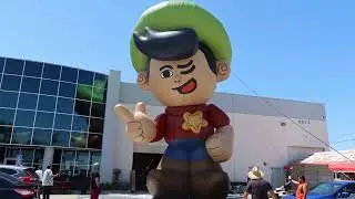 Inflatable Sheriff Cowboy: NOPE