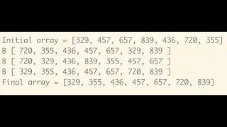 Bucket Sort Algorithm - ProgrammingTIL 60 algorithms tutorial video screencast 0010